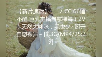 【新片速遞】 ❤️√ CC 66睡不醒 巨乳主播自慰裸舞（2V）天然大咪咪，毛也少~掰开自慰裸舞~ [1.3G/MP4/25:29]