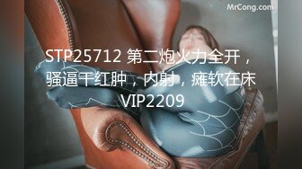 STP25712 第二炮火力全开，骚逼干红肿，内射，瘫软在床 VIP2209