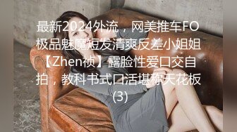 最新2024外流，网美推车FO极品魅魔短发清爽反差小姐姐【Zhen祯】露脸性爱口交自拍，教科书式口活堪称天花板 (3)