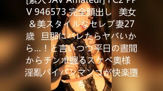 [素人 JAV Amateur] FC2 PPV 946573 完全顔出し♥美女＆美スタイルなセレブ妻27歳♥旦那にバレたらヤバいから…！と言いつつ平日の晝間からチンポ握るスケベ奧様♥淫亂パイパンマンコが快楽墮ち