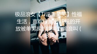 极品浪女【TJ淫妻笑笑】性福生活，喜欢绿露出3P玩的开放被单男操的声嘶力竭浪叫 (3)