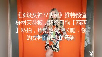 《顶级女神??泄密》推特颜值身材天花板，超级母狗【西西】私拍，蜂腰翘臀大长腿，你的女神有钱人的母狗